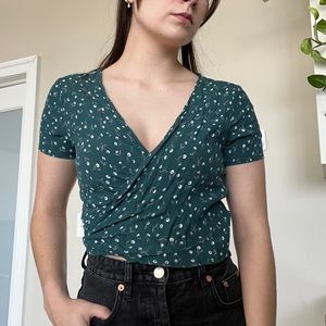 Brandy Melville tie blouse